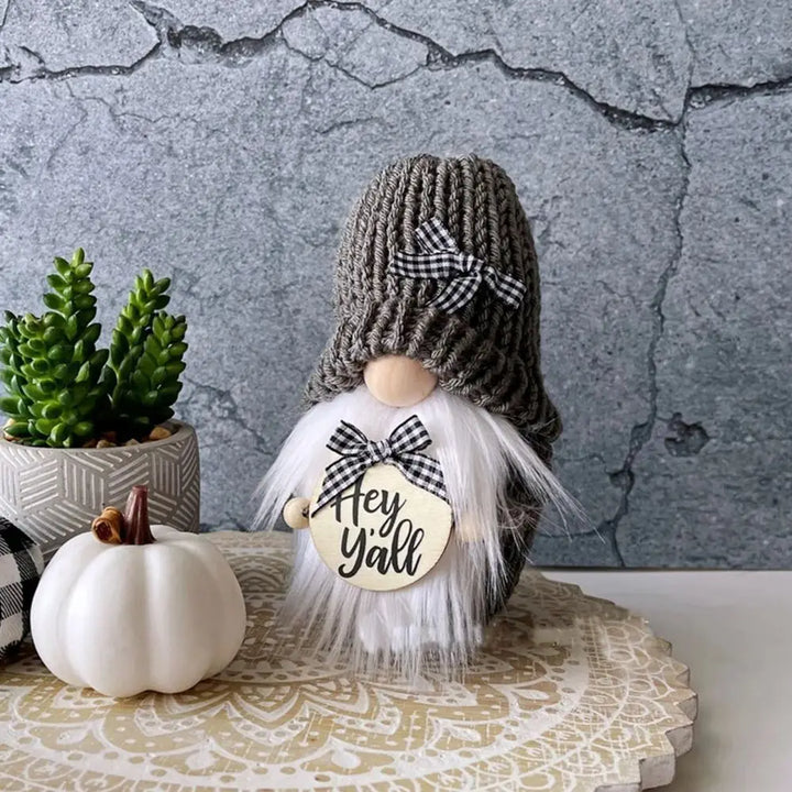 Cute Handmade Gnomes for Festive Ambiences Noxord