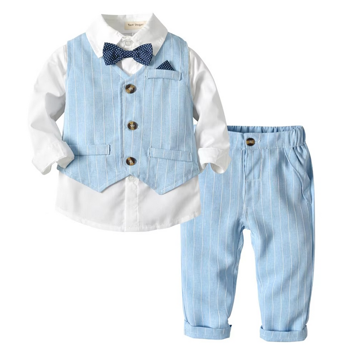 Kalsten | Boys Formal Cotton Outfit Set for Toddlers and Kids