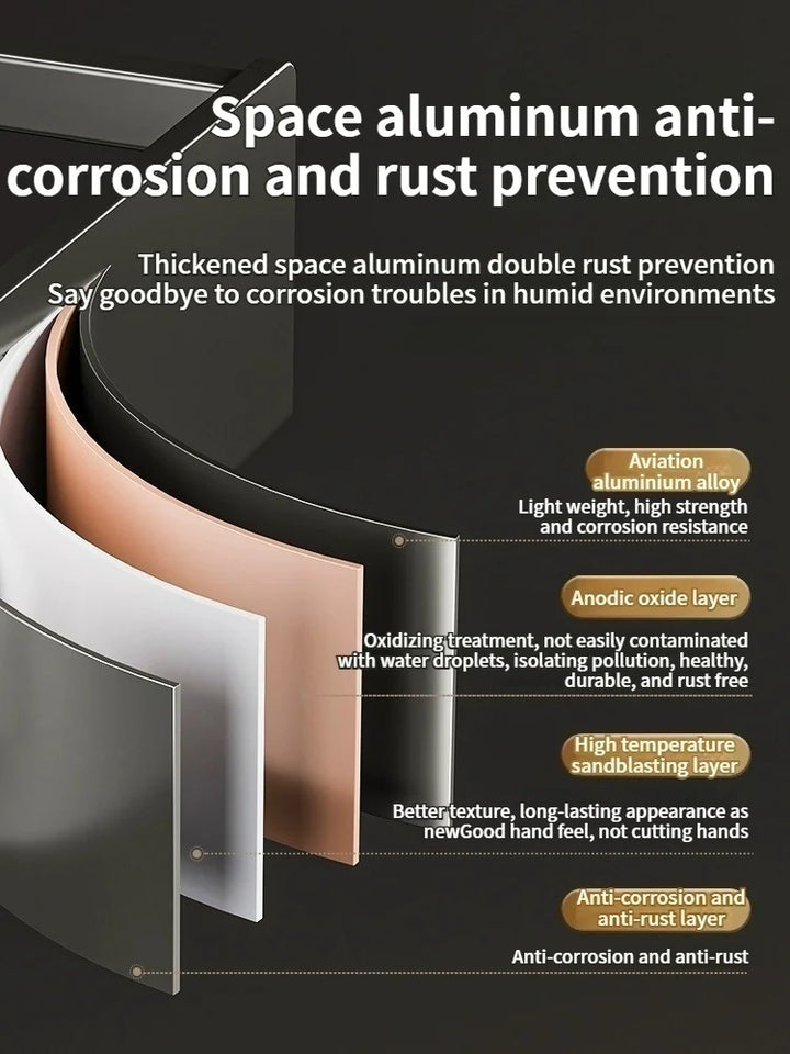 Aluminium Wall Shelf | Kalsten