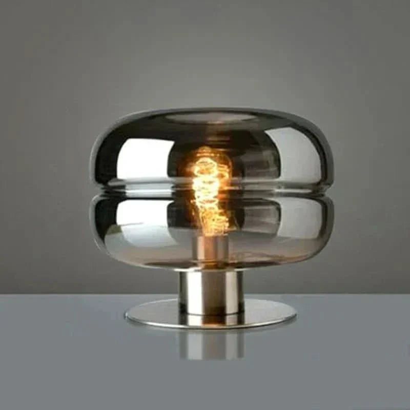 Scandinavian Glass Table Lamp – AuroraForm E27 | Kalsten