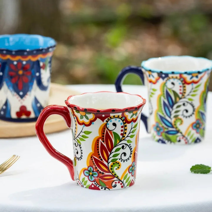 Bohemian Blossoms Coffee Mug | Kalsten