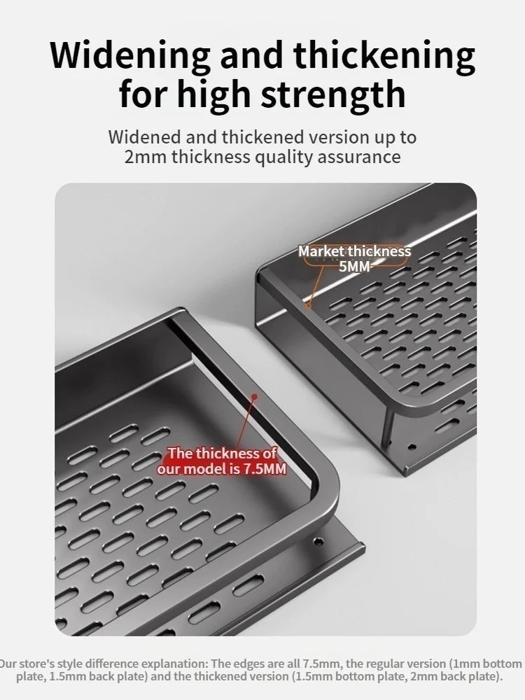 Aluminium Wall Shelf | Kalsten
