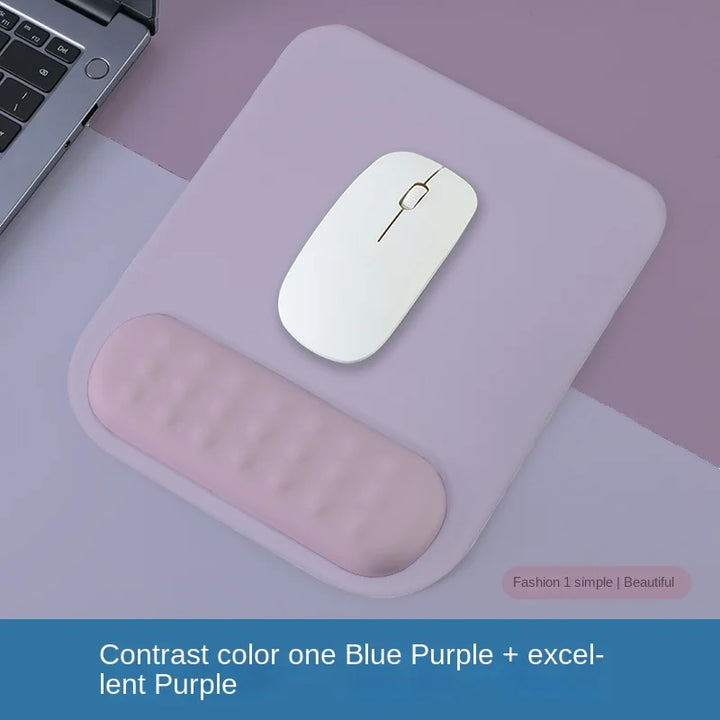 Kalsten | Palmira Mouse Pad | Ergonomic & Stylish | Memory Foam Comfort | Non-Slip & Decorative