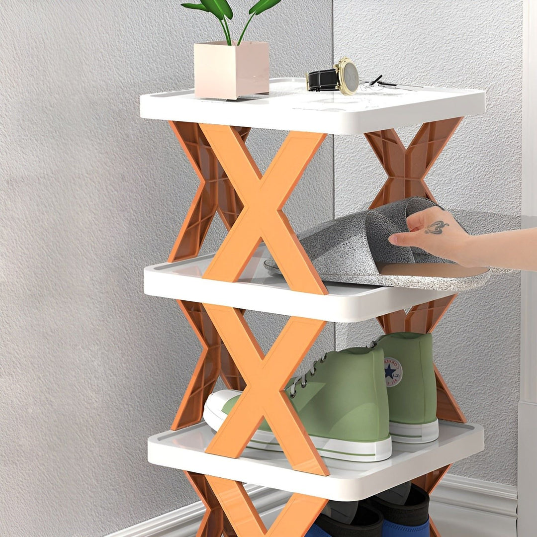 Multifunctional and Foldable Shoe Rack - SpaceSaver | Kalsten