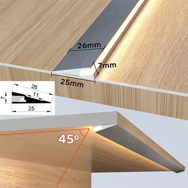 Kalsten | Invisible Surface Aluminum Thin Light Panel
