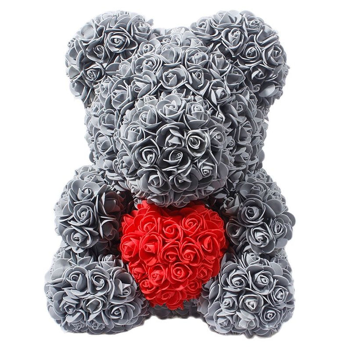 Kalsten | Artificial Rose Flowers Teddy Bear