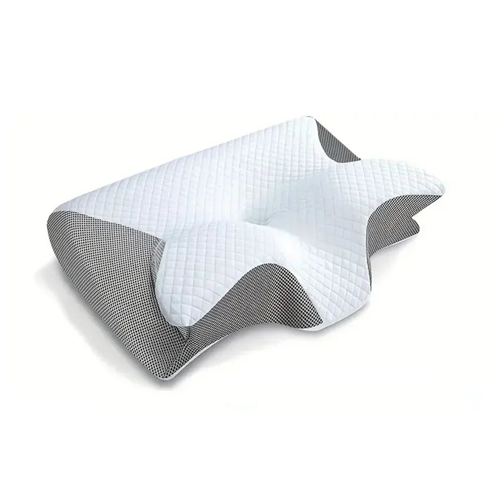 Kalsten | Memory Foam Cervical Pillow | Ergonomic 2-in-1 Design for Neck Pain Relief & Comfortable Sleep