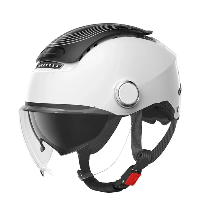 Kalsten | Open Face Motorcycle Helmet with Dual Lenses & Breathable Summer Design – RiderMax