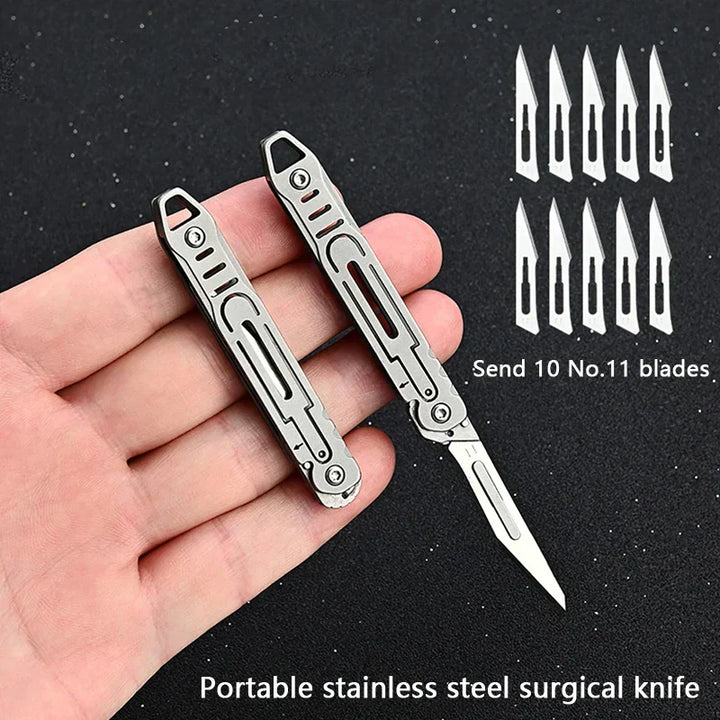 Kalsten | Replaceable Blades Foldable EDC Knife