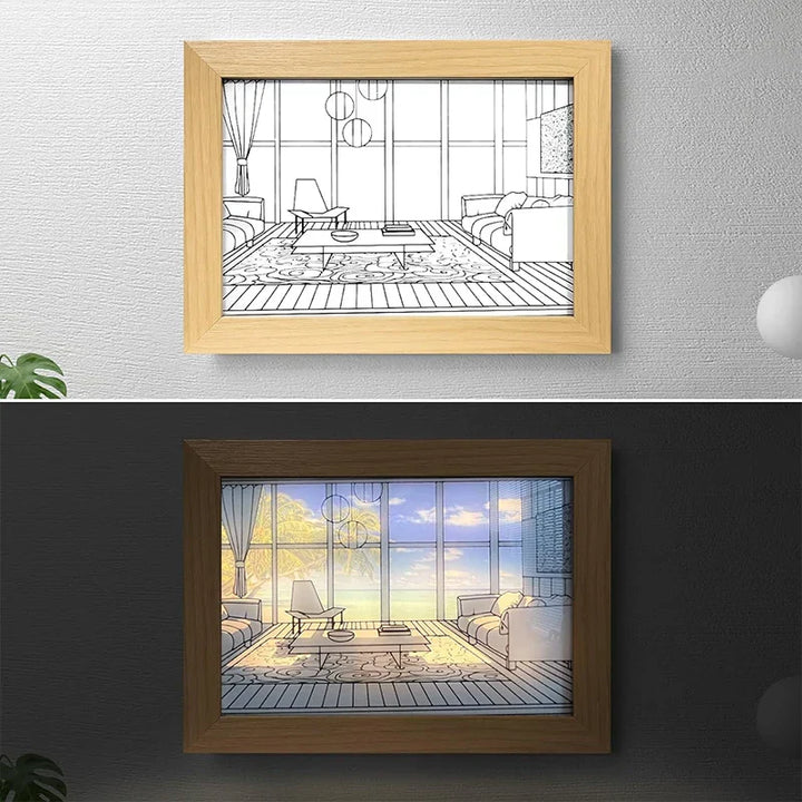 Luminous Decorative Dimmable Artsy Led Light Painting | Kalsten