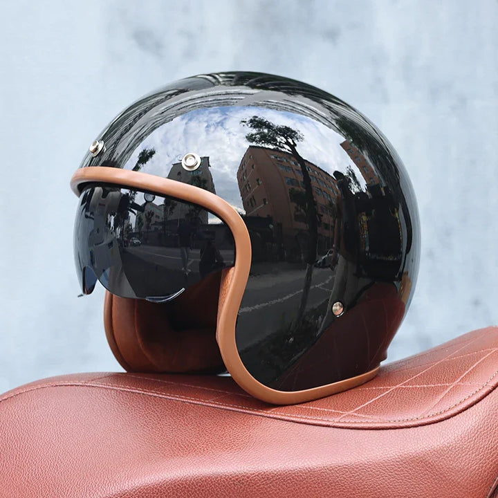 Kalsten | Retro Motorcycle Helmet 3/4 Open Face – Valor