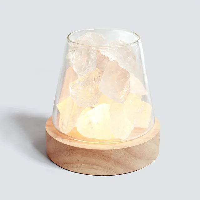 Himalaya Salt Lamp - Crystal Night Light & Essential Oil Diffuser | Kalsten