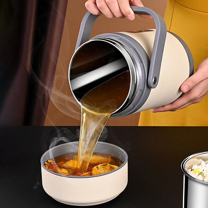 Kalsten | USB Heated Lunch Box | 304 Stainless Steel, Portable Food Warmer
