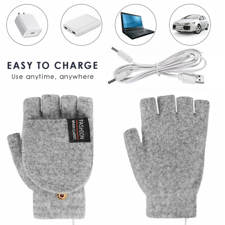 Kalsten | USB rechargeable warm wave heated gloves