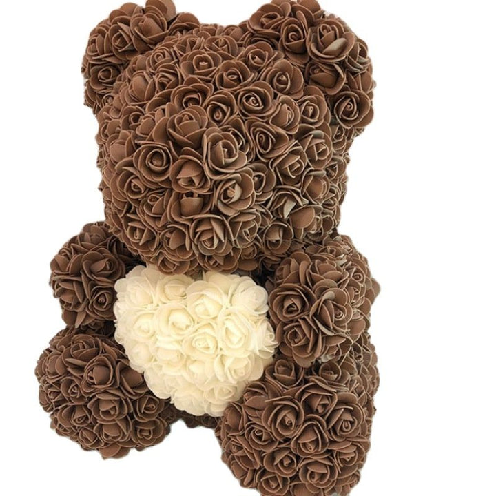 Kalsten | Artificial Rose Flowers Teddy Bear
