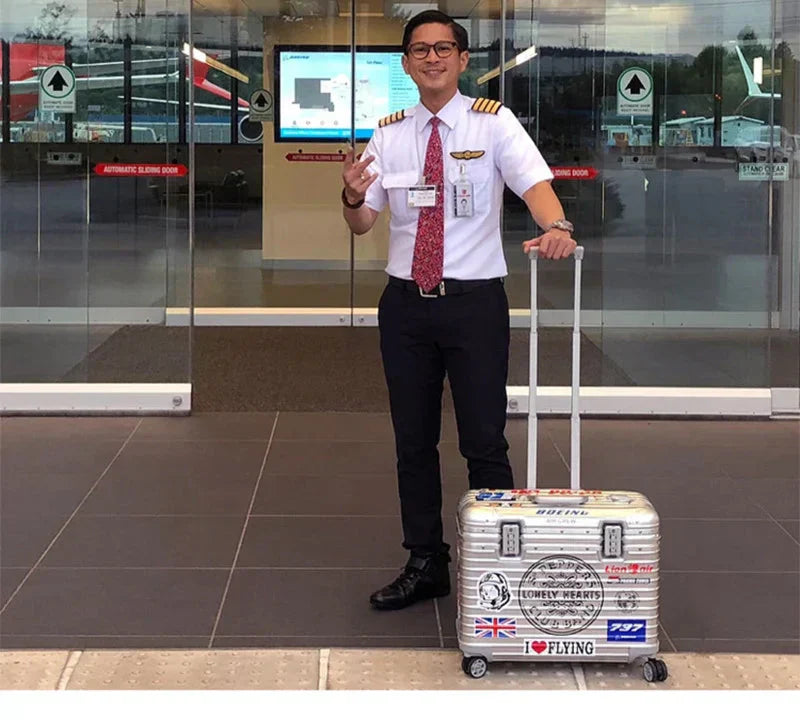 Kalsten | Aluminium-Magnesium Hardcase Suitcase – Monaco