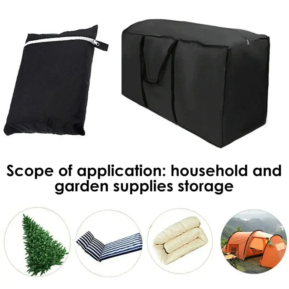 Outdoor Furniture Storage Bag – Waterproof Storage Bag made of 210D Oxford Fabric for Garden Furniture