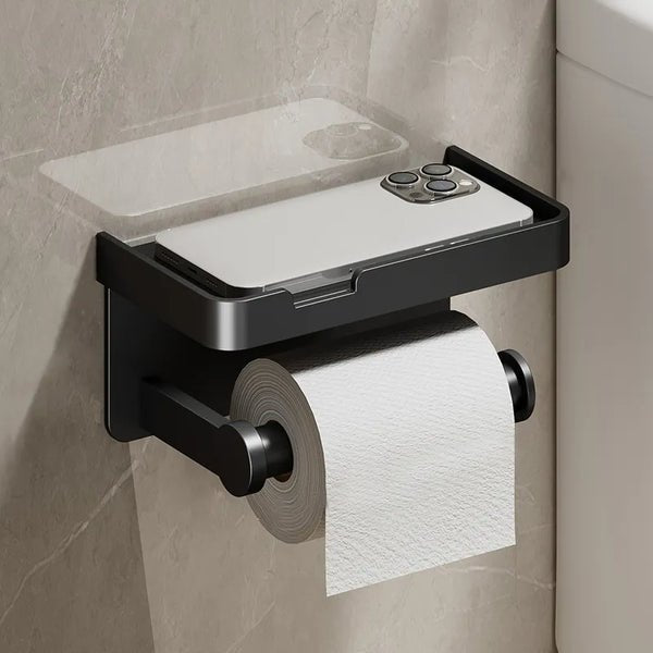 Saniflex Multifunctional Toilet Paper Holder – Modern Design and Practical Functionality | Kalsten