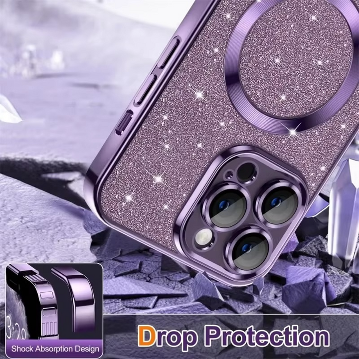 Kalsten | Sparkling Electroplate Case with MagSafe for iPhone