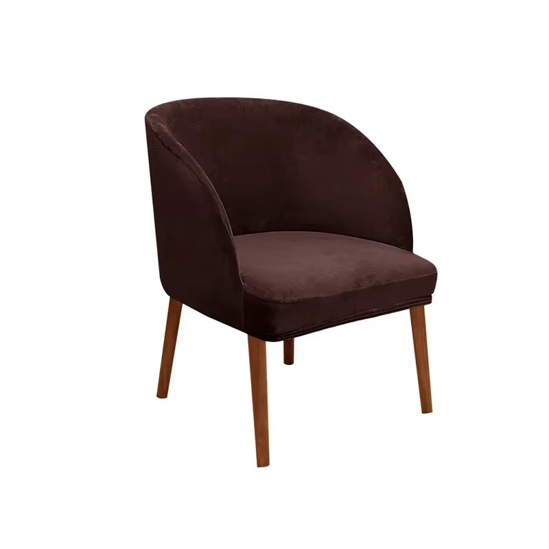 Kalsten | Armchair Slipcover with Elastic Fit for Curved Armrest Dining Chairs
