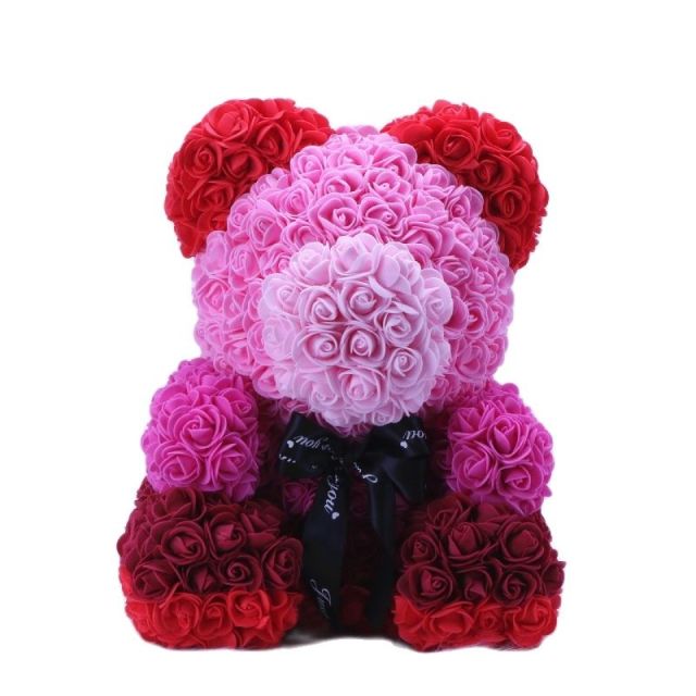 Kalsten | Artificial Rose Flowers Teddy Bear