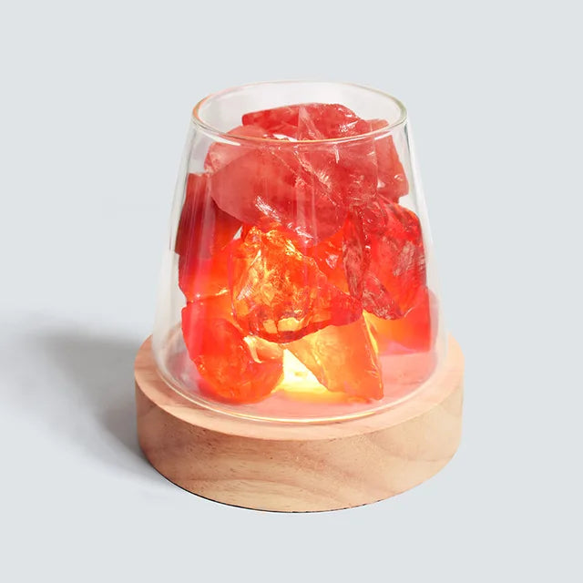 Himalaya Salt Lamp - Crystal Night Light & Essential Oil Diffuser | Kalsten