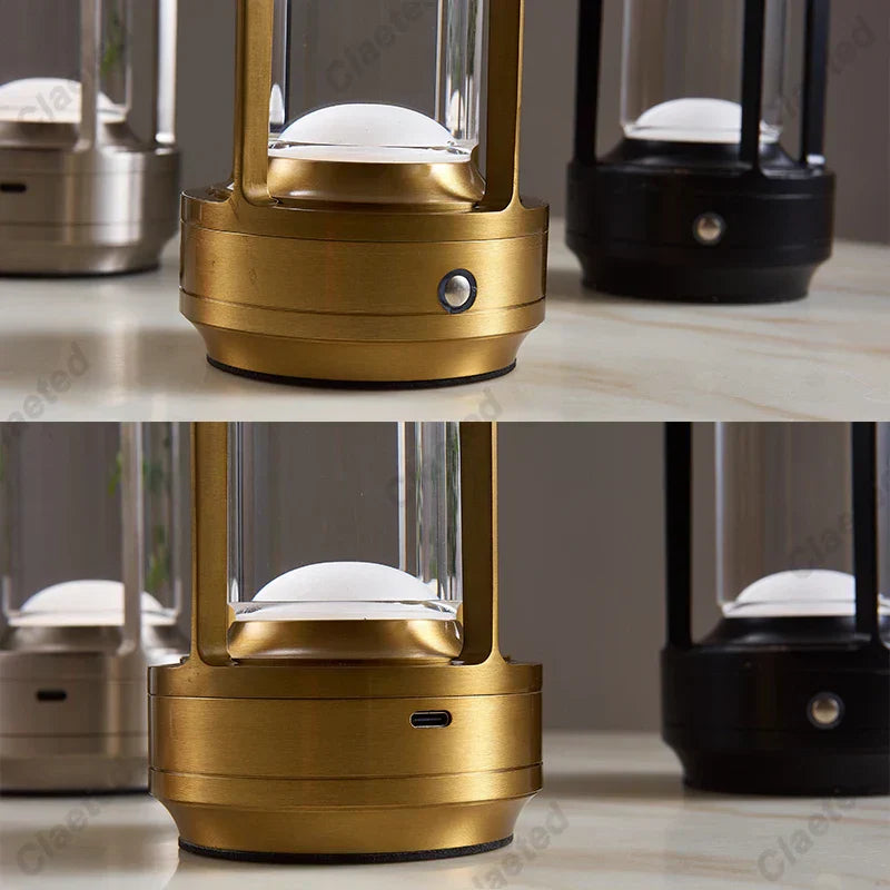 Kalsten | Rechargeable Wireless LuxeGlow Table Lamp - Elegant Wireless Lamp for Every Mood