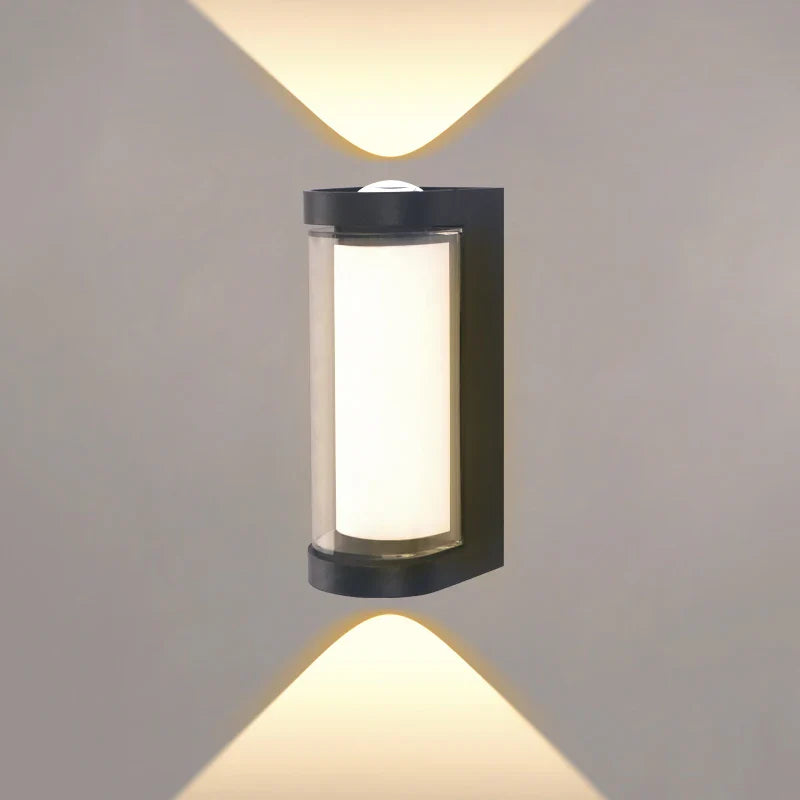 Modern LED Outdoor Wall Light – Waterproof Porch and Balcony Wall Lamp for Home Garden, IP55 Rated | Kalsten
