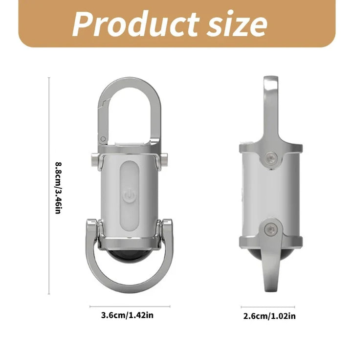 LED Pocket USB Rechargeable Keychain Light | Kalsten