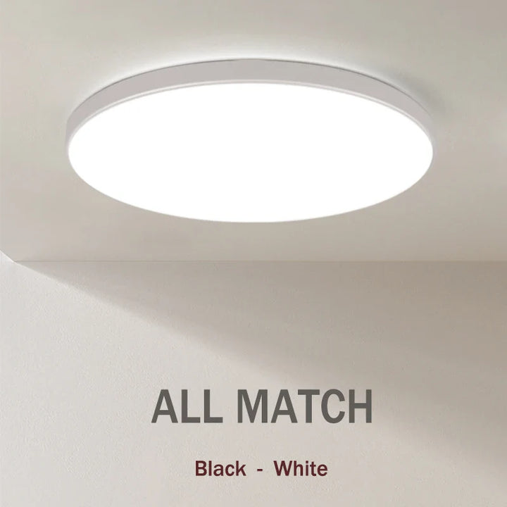 Modern LED Ceiling Lamp – 18W/30W/40W/72W Round Ceiling Light for Living Room, Bedroom, Kitchen, and Bathroom | Kalsten