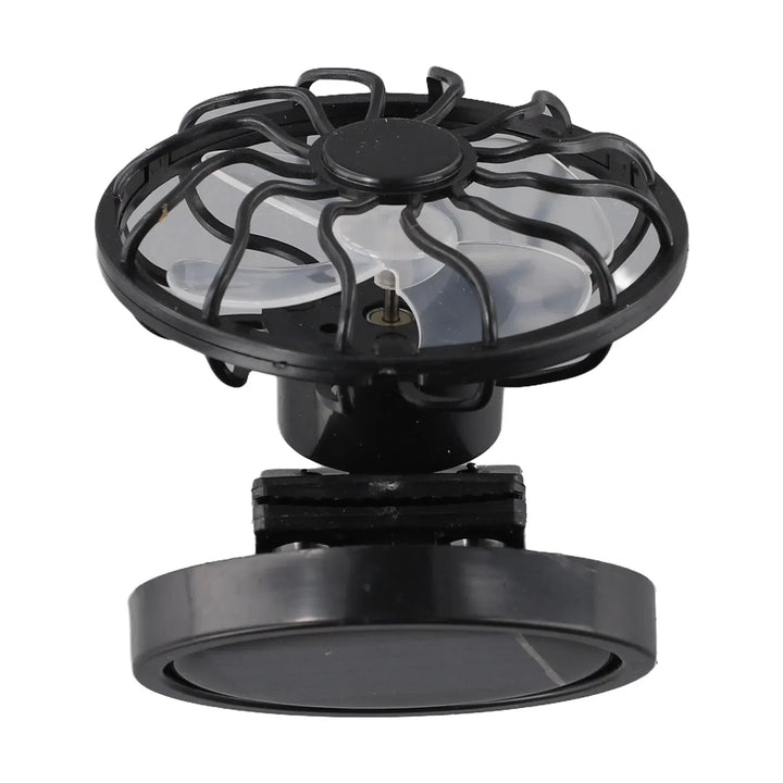 Kalsten | Solar-Ventilator SunBreeze ClipFan | Mini-Clip Fan with Solar Panel | For Outdoor Activities, Travel & Sports | Hands-Free Cooling