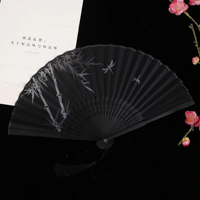 Traditional Japanese Style Floral Hand Fan | Kalsten