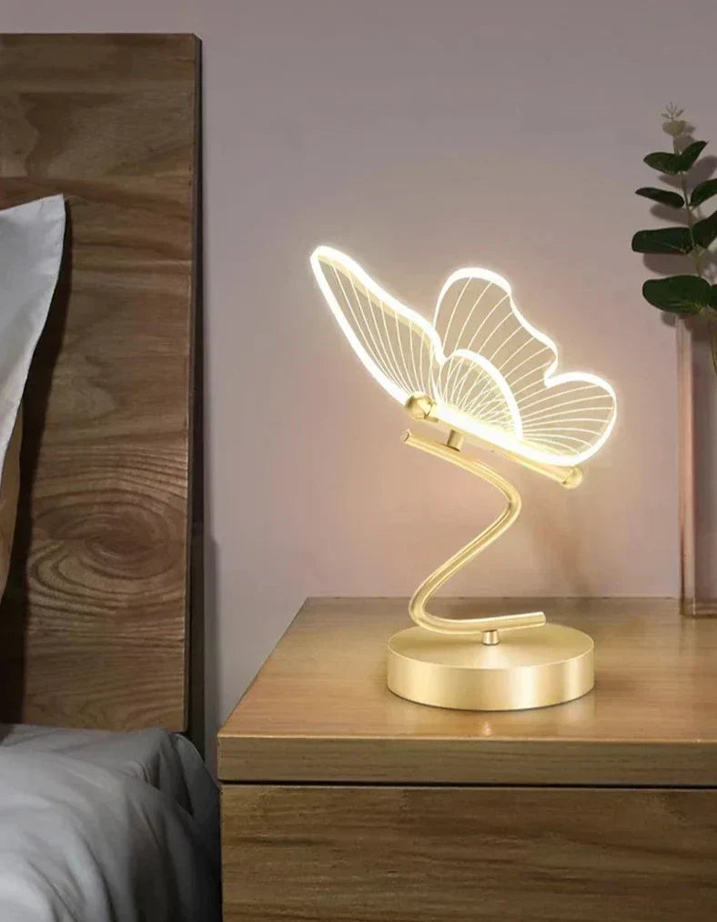 Aetherwing™ | LED Butterfly Table Lamp | Modern Design with Adjustable Brightness | Perfect for Living Room & Bedroom | Kalsten