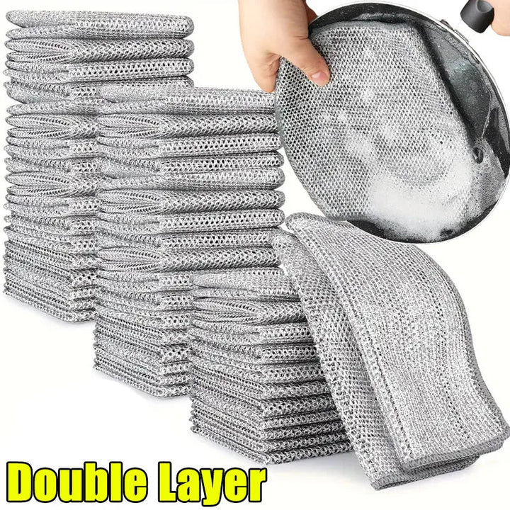 Metal scouring cloth – Double-sided for kitchen | Kalsten