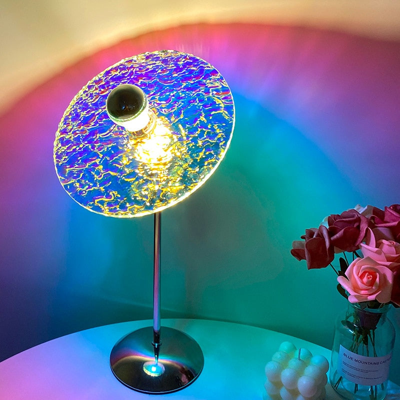 Sunset Atmosphere Rainbow Table Lamp | Noxord