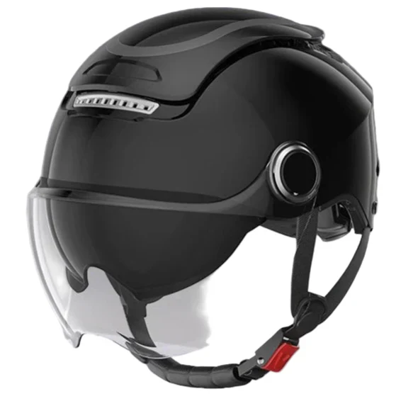 Kalsten | Open Face Motorcycle Helmet with Dual Lenses & Breathable Summer Design – RiderMax