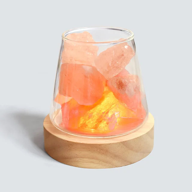 Himalaya Salt Lamp - Crystal Night Light & Essential Oil Diffuser | Kalsten