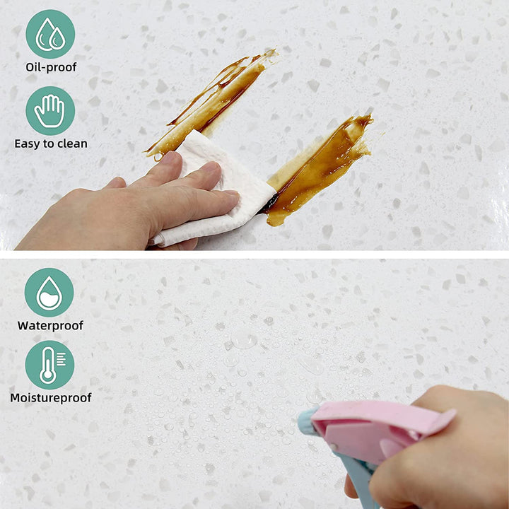Kalsten | ProtectEase Self-adhesive protective film | Decorative film & surface protection | Waterproof & washable | DIY film for furniture & walls
