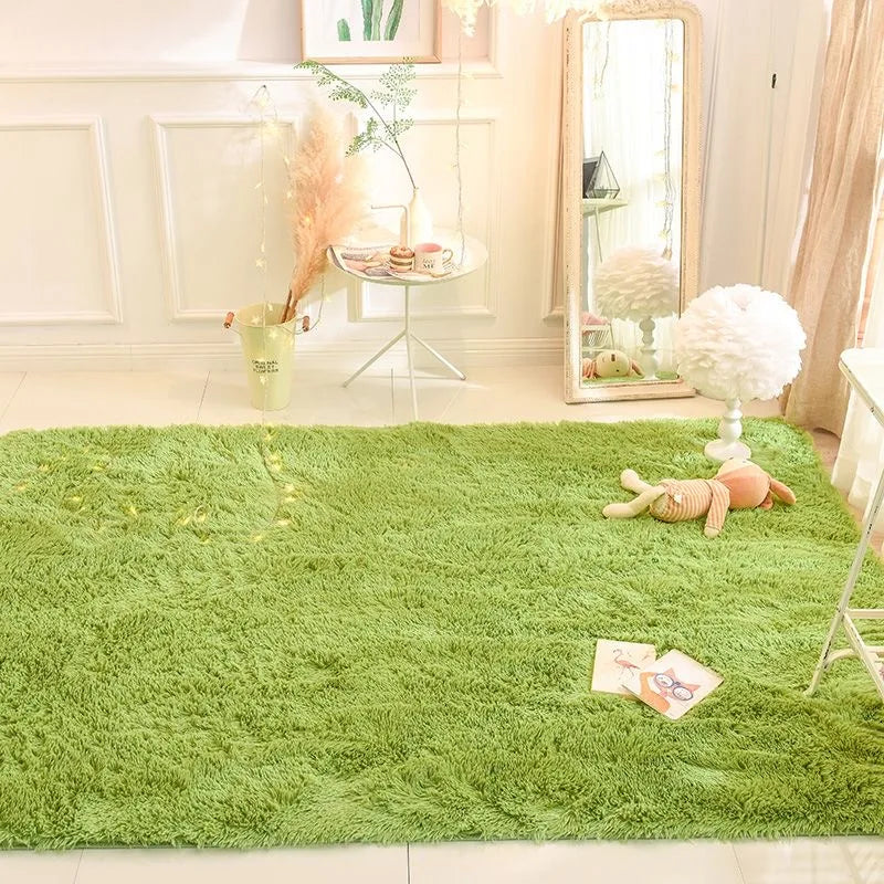 Kalsten | Fluffy Ultra Soft Non-Slip Rug with Memory Foam Cushion