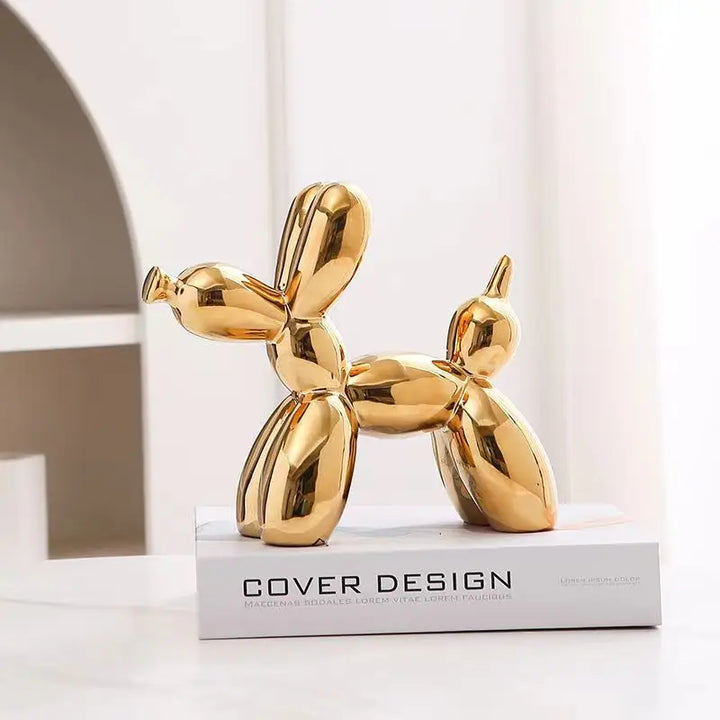 Kalsten | – Small dog sculpture made of balloons