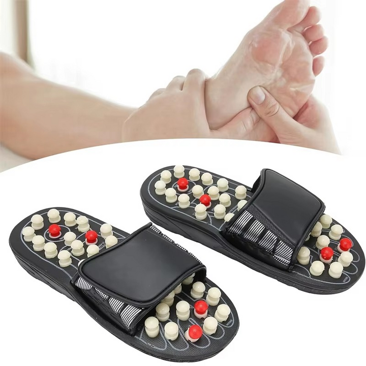 Kalsten | Foot Massage Slippers with Pebble Acupressure Therapy