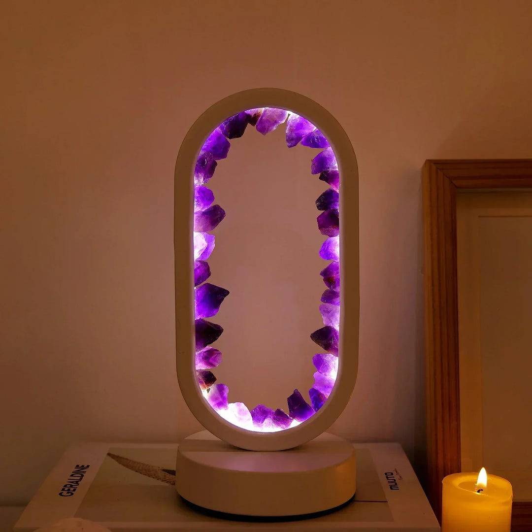 Améthystique – Elegant Natural Crystal Lighting Kalsten