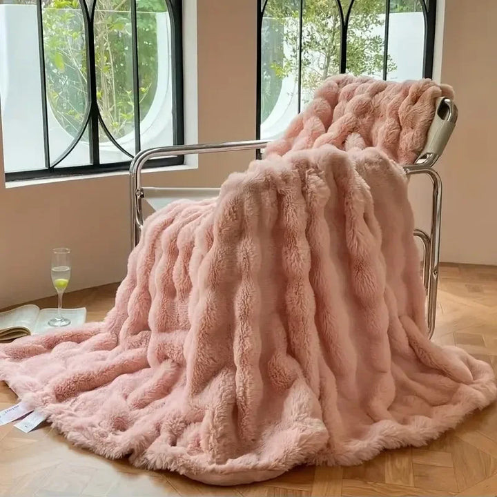 Kalsten | FurLuxe | Reversible Faux Fur Blanket