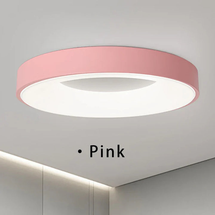 LED Ceiling Light: Nordic Macaron Circular | Kalsten