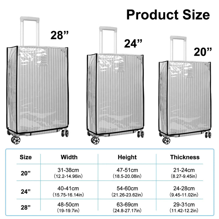Kalsten | Transparent Waterproof Trolley Cover