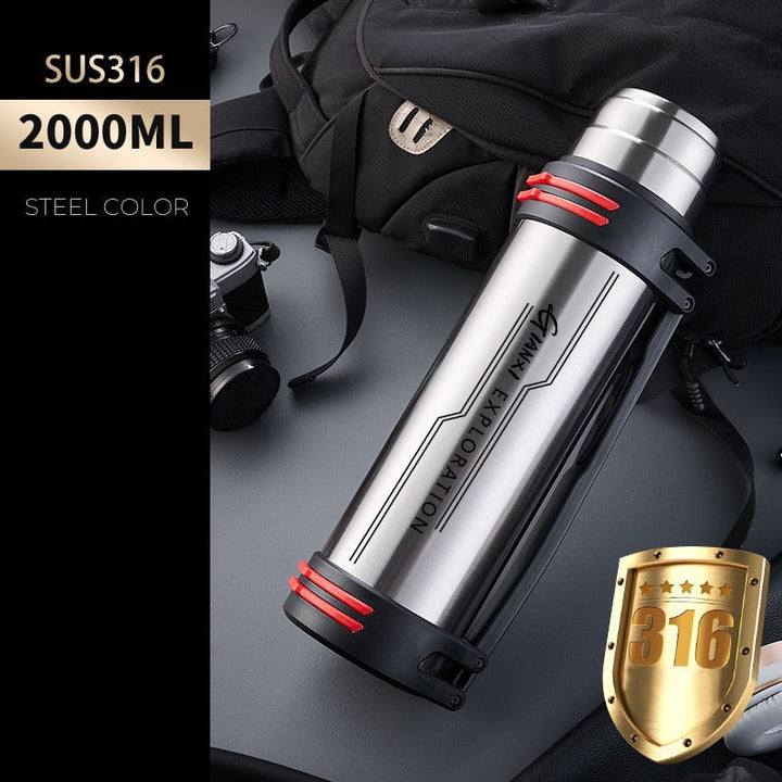 Giant Drink Stainless Steel Thermos Bottle | Kalsten