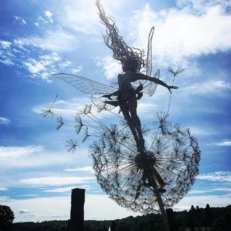 Metal Fairy Garden Ornament