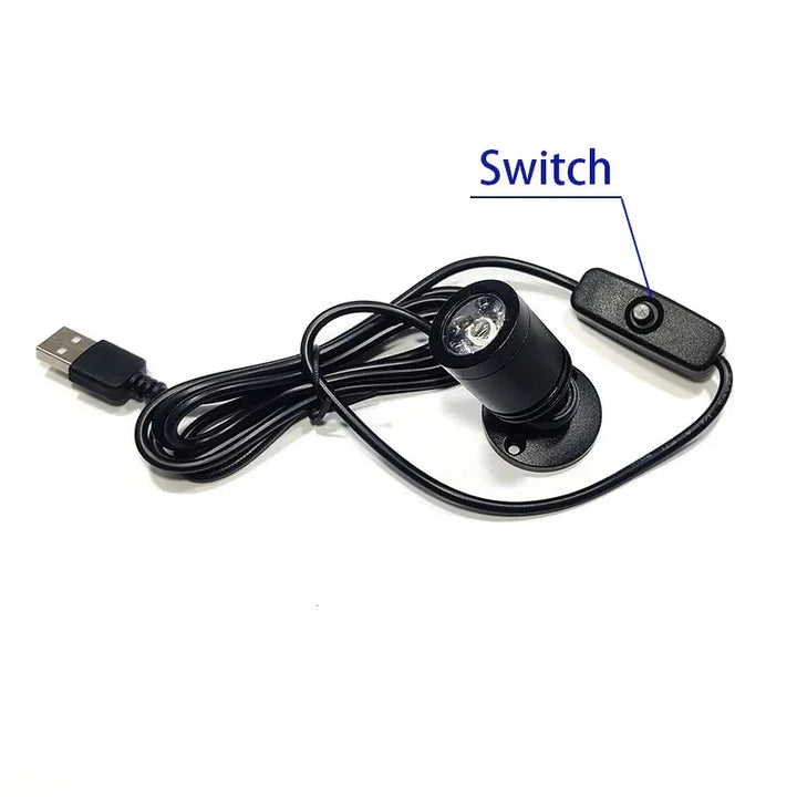 Kalsten | Mini LED Spot LuxoDot | 1W/3W | USB Spotlight for Display Cases & Decoration | Warm & Cold White | Aluminum Housing