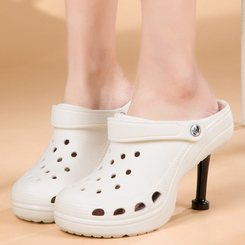 Kalsten | Non-Slip Beach Thick Soles High Heels Sandals