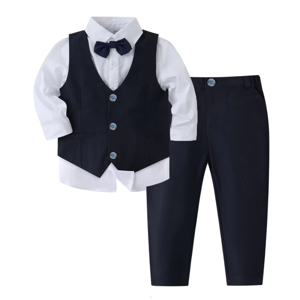 Kalsten | Boys Formal Cotton Outfit Set for Toddlers and Kids